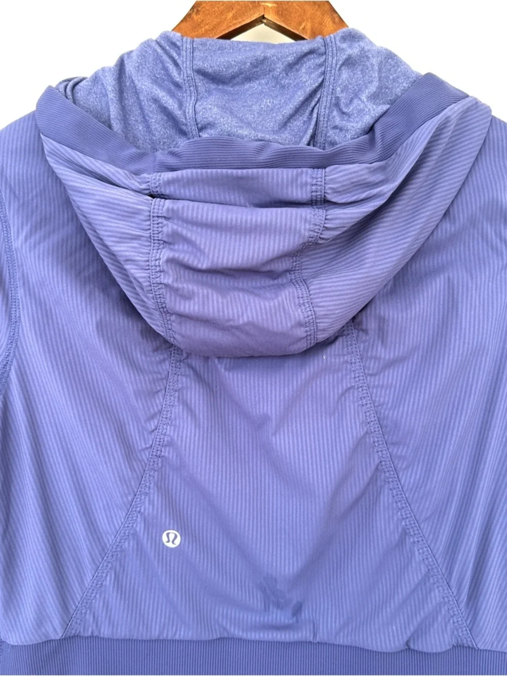 lululemon athletica Royal Blue Full-Zip Hooded Jacket, Reversible - Picture 11 of 15